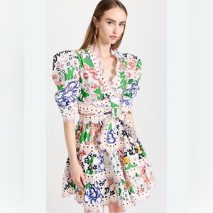 CeliaB Multicolor Patterned Mini Dress